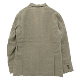 [2] VISVIM 14SS GRANGER BLAZER LINEN 4-BUTTON TAILORED JACKET GREY