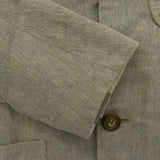 [2] VISVIM 14SS GRANGER BLAZER LINEN 4-BUTTON TAILORED JACKET GREY