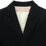 [1] VISVIM 17SS HOPILAND BLAZER WOOL 3-BUTTON TAILORED JACKET DARK NAVY