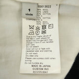 [1] VISVIM 17SS HOPILAND BLAZER WOOL 3-BUTTON TAILORED JACKET DARK NAVY