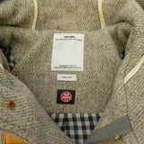 [2] VISVIM 13AW COMMODORE COAT WINDSTOPPER CHECK-LINED DUFFLE COAT BEIGE