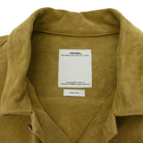 [2] VISVIM 15AW ITALIAN VEGETABLE-TANNED COWHIDE SHELL CONCHO LEATHER TRUCKER JACKET BEIGE
