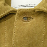 [2] VISVIM 15AW ITALIAN VEGETABLE-TANNED COWHIDE SHELL CONCHO LEATHER TRUCKER JACKET BEIGE