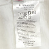 [4] VISVIM 2024 INDIGO CAMPING TRAILER JUMBO TEE S/S ICT PRINT T-SHIRT WHITE