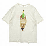 [XXL] HUMAN MADE DRY ALLS HEART LOGO CAMO BACK PRINT T-SHIRT WHITE