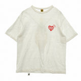[XXL] HUMAN MADE DRY ALLS HEART LOGO CAMO BACK PRINT T-SHIRT WHITE