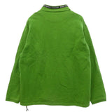 [XL] HUMAN MADE 21AW STAND COLLAR SWEATSHIRT GREEN