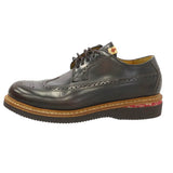 [US10] VISVIM PATRICIAN LEATHER WING TIP SHOES DARK BROWN
