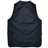 [2] VISVIM 21AW CONTRARY DEPT LINER VEST REVERSIBLE DARK NAVY DARK BROWN