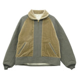 [2] VISVIM MACKENZIE JKT ZIP-UP BLOUSON GRAY BROWN