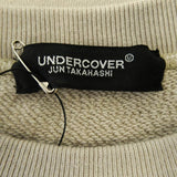 [2] UNDERCOVER 26AW UC2F4892-3 WIRE PATTERN U LOGO GRAPHIC PULLOVER SWEATSHIRT BEIGE