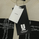 [2] UNDERCOVER 26AW UC2F4892-3 WIRE PATTERN U LOGO GRAPHIC PULLOVER SWEATSHIRT BEIGE