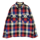 [L] HUMAN MADE 25AW HM30SH013 WOOL CHECK SHIRT JACKET MULTICOLOR