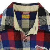 [L] HUMAN MADE 25AW HM30SH013 WOOL CHECK SHIRT JACKET MULTICOLOR