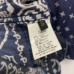 [2XL] Kapital Kountry Bandana Patchwork Pt 1st Shirt Jacket Navy