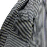 [M] Kapital Kiro Hirata Yamashiro Made Hickory Stripe Denim Smock Jacket