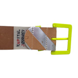 [3] KAPITAL LEATHER BELT K1904XG540 MULTICOLOR