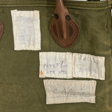 KAPITAL 24SS VINTAGE PROCESSED TOTE BAG MILK BAG 4-GOU ARMY CANVAS (10 YEAR PROCESSING) KR2012XB05 OLIVE