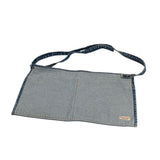 KAPITAL 13OZ DENIM PRINT SHOULDER BAG INDIGO X YELLOW (EK-1594XG)