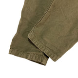 [S] Kapital Cotton Canvas Saurel Nouvelle Pants Olive