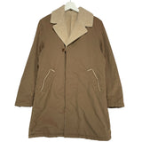 [M] Number Nine Fleece Lined Long Coat Jacket