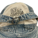KAPITAL 11.5OZ DENIM OLD MAN AND THE SEA HAT (CRASH REMAKE) INDIGO (EK-1103)