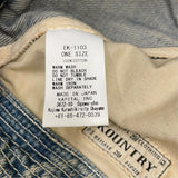 KAPITAL 11.5OZ DENIM OLD MAN AND THE SEA HAT (CRASH REMAKE) INDIGO (EK-1103)