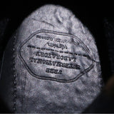 [9] VISVIM LEATHER LOGGER BOOTS BLACK
