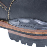 [9] VISVIM LEATHER LOGGER BOOTS BLACK