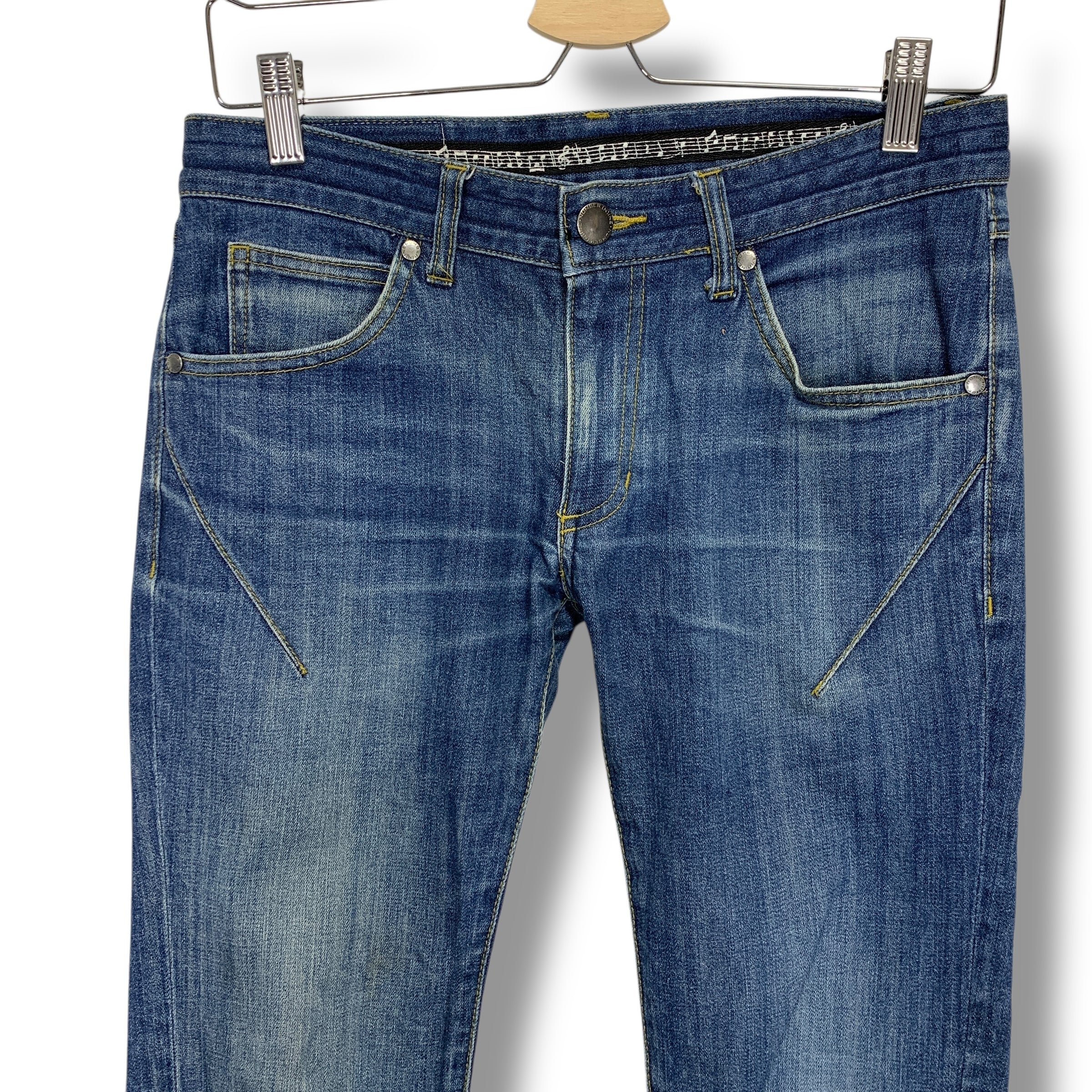 M] Number Nine Slim Fit Distressed Denim Jeans – StylisticsJapan.com