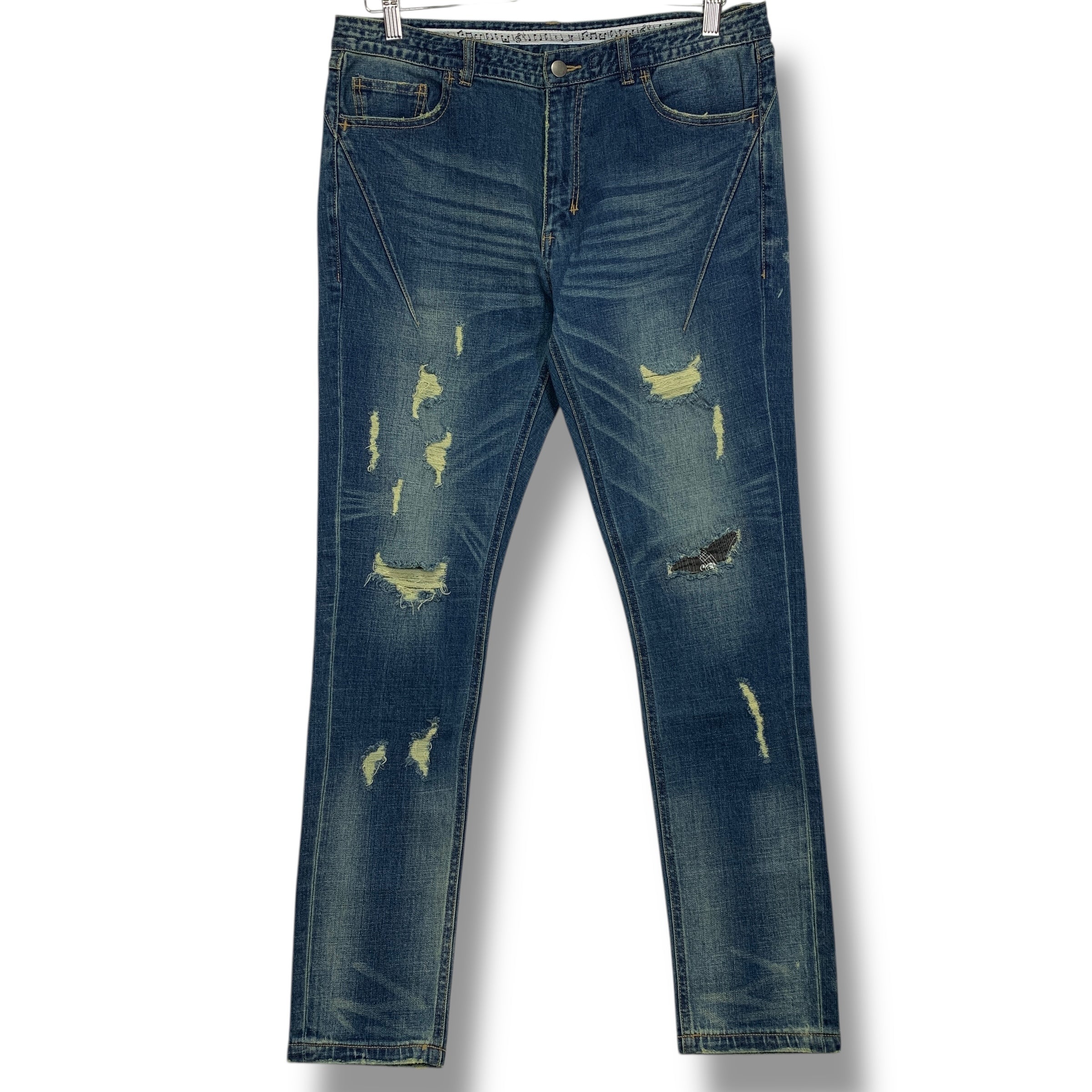XL] Number Nine Distressed Denim Jeans – StylisticsJapan.com