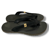 [XL] Visvim Lama Sandals Folk Leather Black