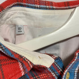 [S] Visvim Black Elk Flannel L/S Shirt Red / Blue
