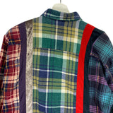 [M] DS! Needles Rebuild 7 Cut Flannel Shirt