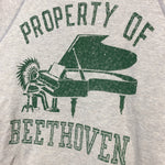 [XL] Kapital Beethoven Piano College Chieftain Crewneck Sweatshirt Grey