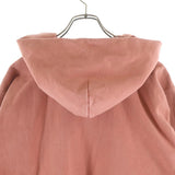 [4] AURALEE 19AW SUPER MILLED SWEAT PULLOVER PARKA PINK