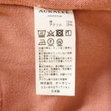 [4] AURALEE 19AW SUPER MILLED SWEAT PULLOVER PARKA PINK