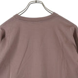 [4] AURALEE 19AW LUSTER PLAITING L/S TEE CREWNECK PINK