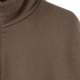 [4] AURALEE 19AW BAGGY POLYESTER SWEAT HALF ZIP PULLOVER