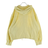 [4] AURALEE 26SS COTTON NYLON PILE ZIP PARKA YELLOW
