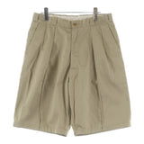 [2] A.PRESSE 22SS US ARMY CHINO SHORTS BEIGE COTTON JAPAN