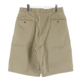 [2] A.PRESSE 22SS US ARMY CHINO SHORTS BEIGE COTTON JAPAN