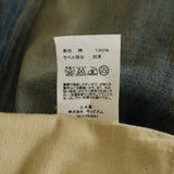 [W32] VISVIM SOCIAL SCULPTURE DENIM PYTHON PATCH ZIP FLY STRAIGHT DENIM PANTS INDIGO