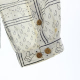 [2] VISVIM ICT TUNIC SHIRT BANDANA PRINT COTTON LONG SLEEVE SHIRT WHITE