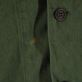 [4 / XL EQUIV.] VISVIM 24SS CANAAN L/S SHIRT (LINEN WOOL MILITARY SHIRT JACKET) KHAKI