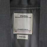 [1] VISVIM 21SS SANJURO KIMONO JKT (WOOL BLOUSON JACKET) GREY