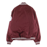 [L] A BATHING APE BAPE 22AW B.A. COLLEGIATE NYLON VARSITY JACKET RED