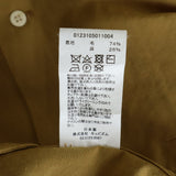 [3 / L EQUIV.] VISVIM BOOMER SHIRT L/S DOUBLE POCKET OPEN COLLAR LONG SLEEVE BUTTON SHIRT BROWN