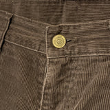[M] Visvim 12AW Slub Corduroy Pants Brown