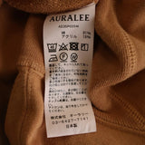 [5] AURALEE 23SS SUPER MILLED SWEAT PULLOVER ORANGE